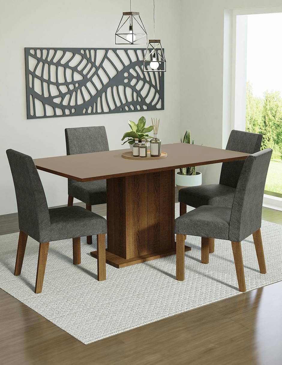 Comedor Keila Madesa para 4 personas