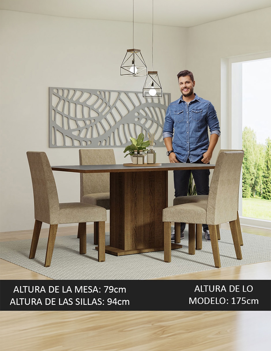 Comedor keila para 4 personas 8