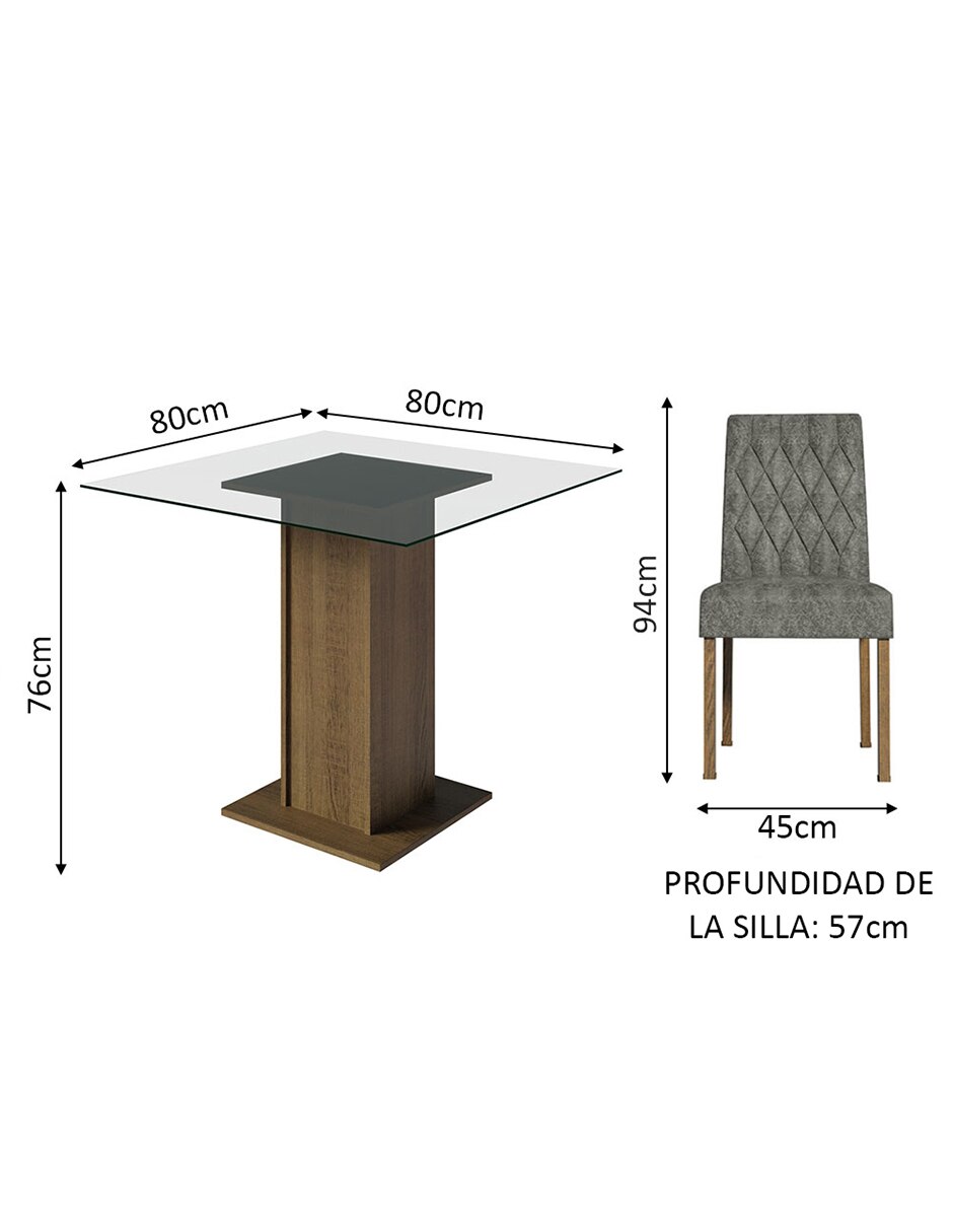 Comedor noemi para 2 personas 12