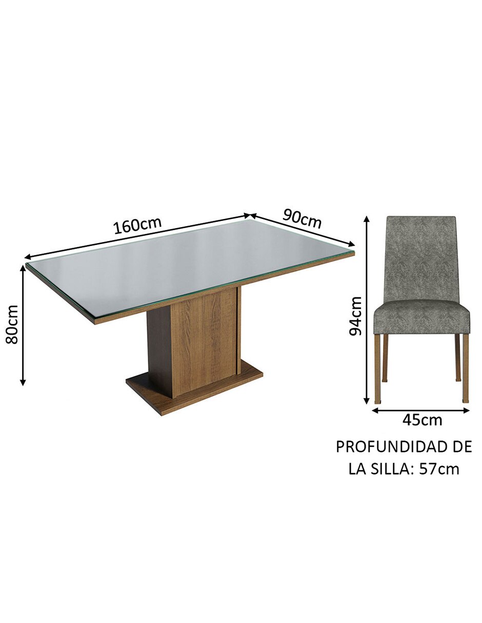 Comedor avril para 2 personas 12