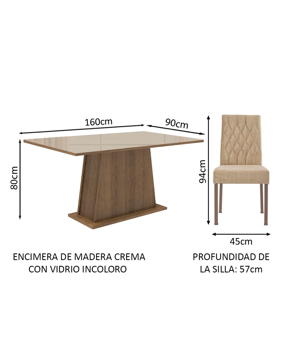 Comedor aryeli para 2 personas 12