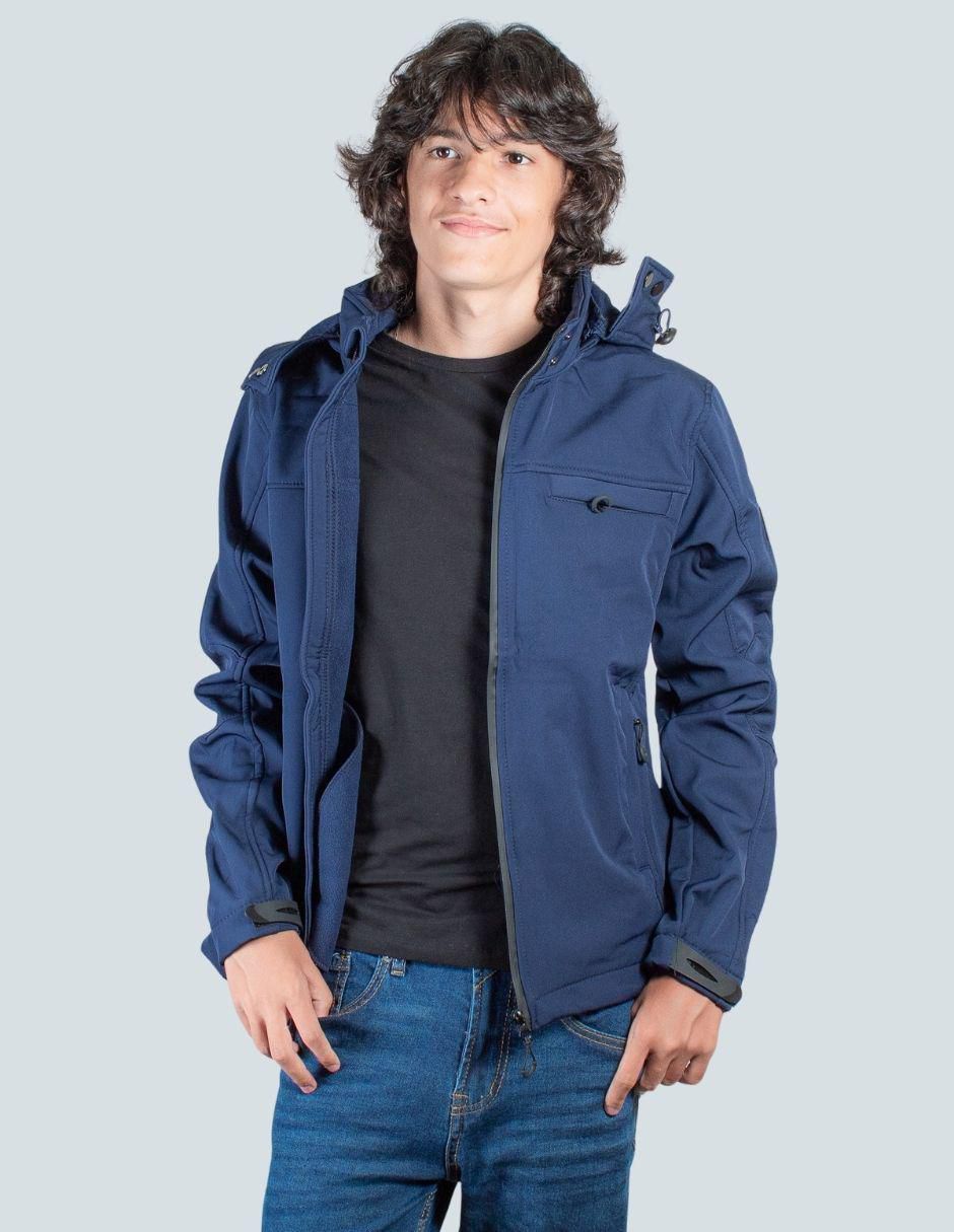 Chamarra casual Tim Men capucha desmontable para hombre