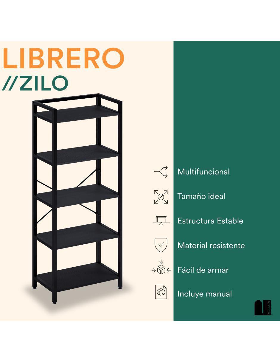 Librero armable de MDF 5