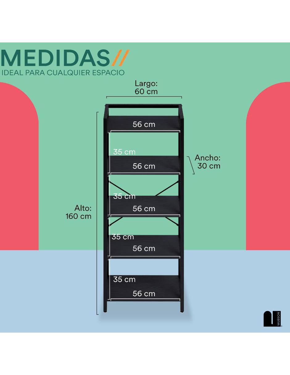 Librero armable de MDF 7