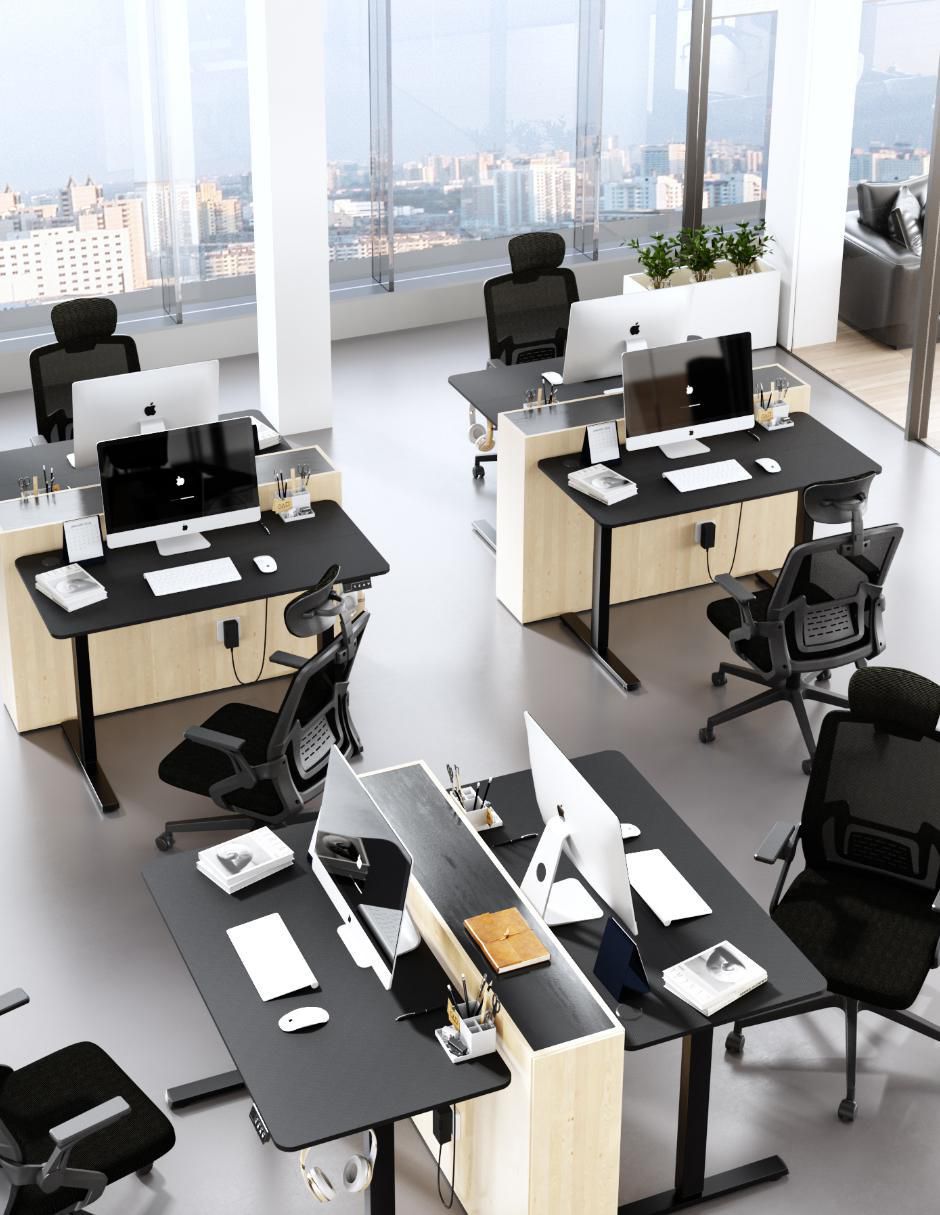 Mesa armable Samir Black Furniturer