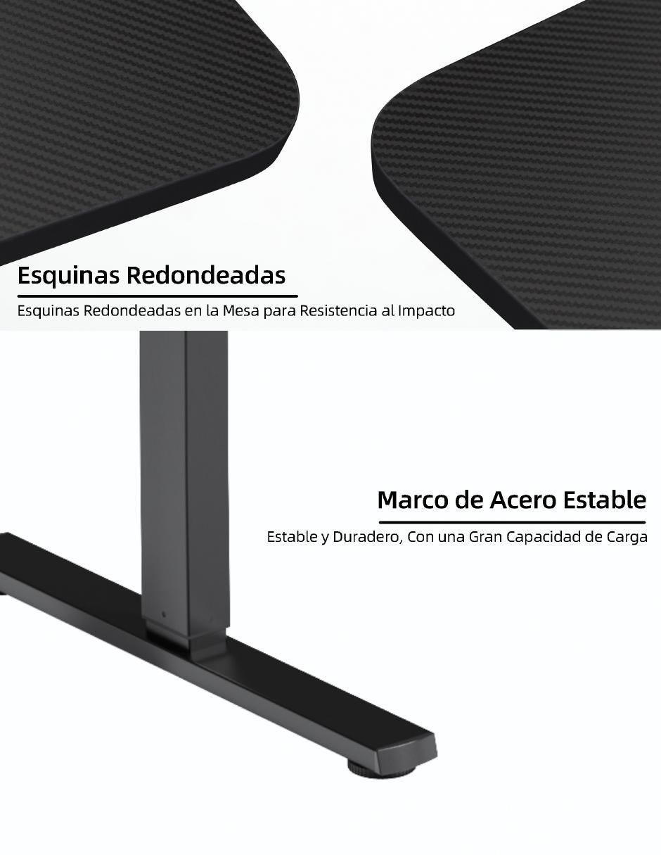 Mesa armable Samir Black Furniturer