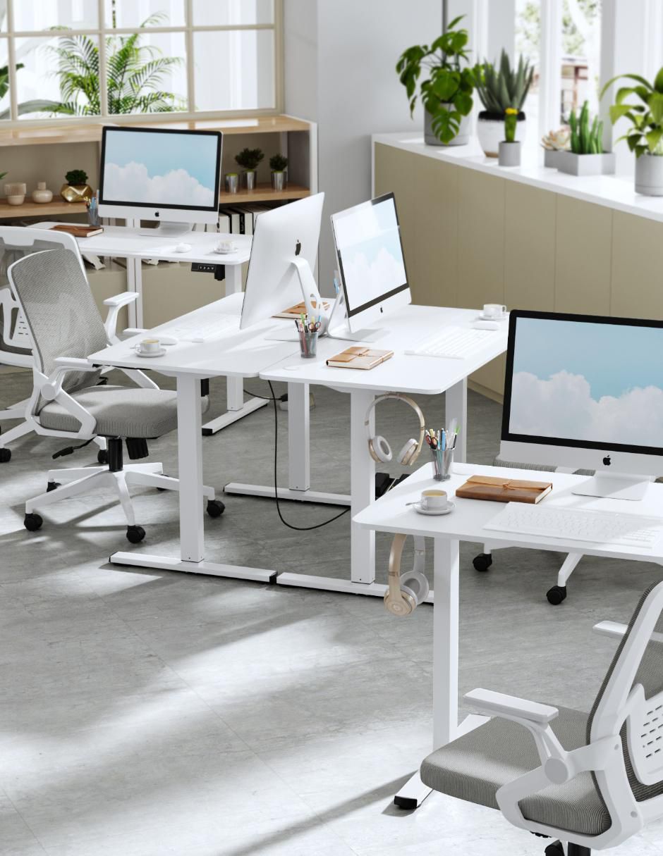 Mesa armable Samir White Furniturer