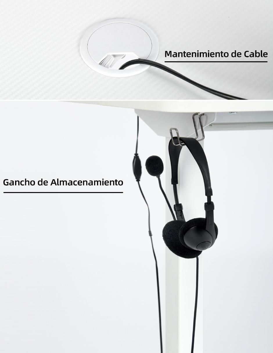 Mesa armable Samir White Furniturer