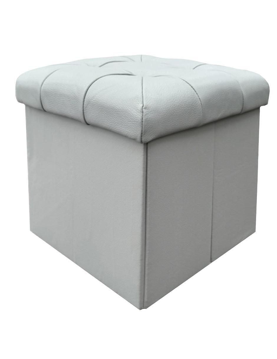 Taburete de piel
