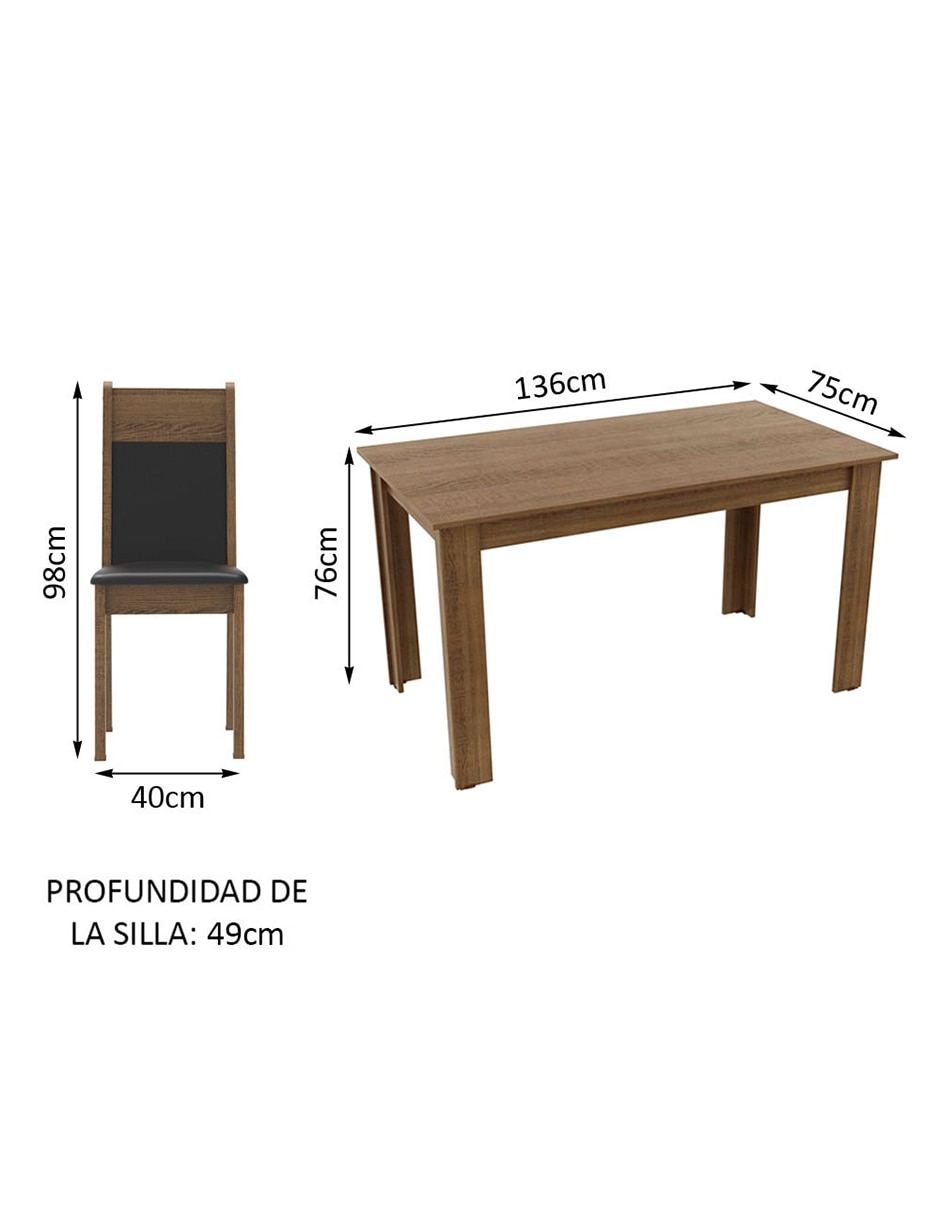 Comedor Cali para 4 personas 25