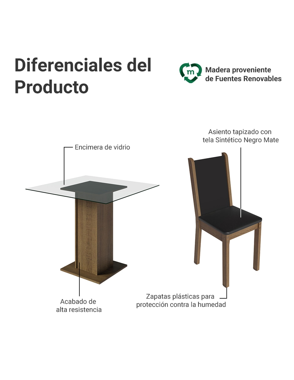 Comedor aline para 2 personas 4