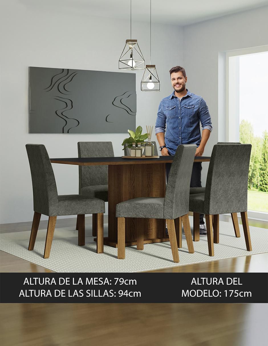 Comedor Renata Madesa para 6 personas