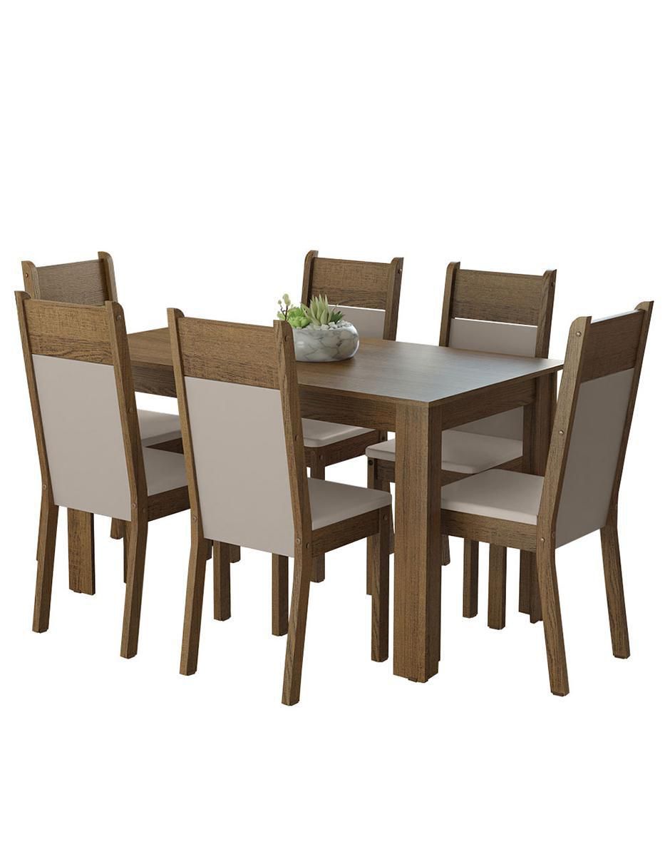 Comedor bahamas Madesa para 6 personas