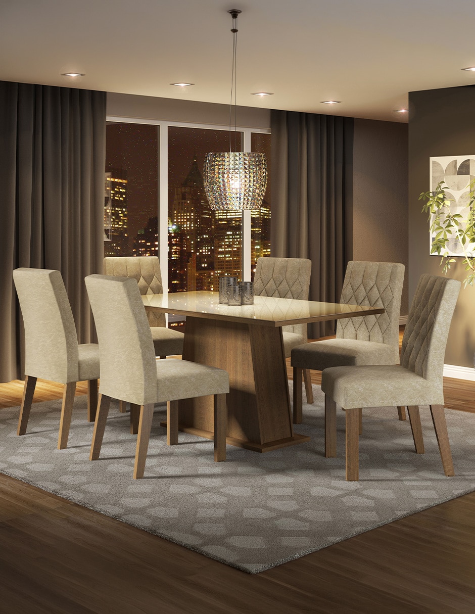 Comedor stéfani para 2 personas 5