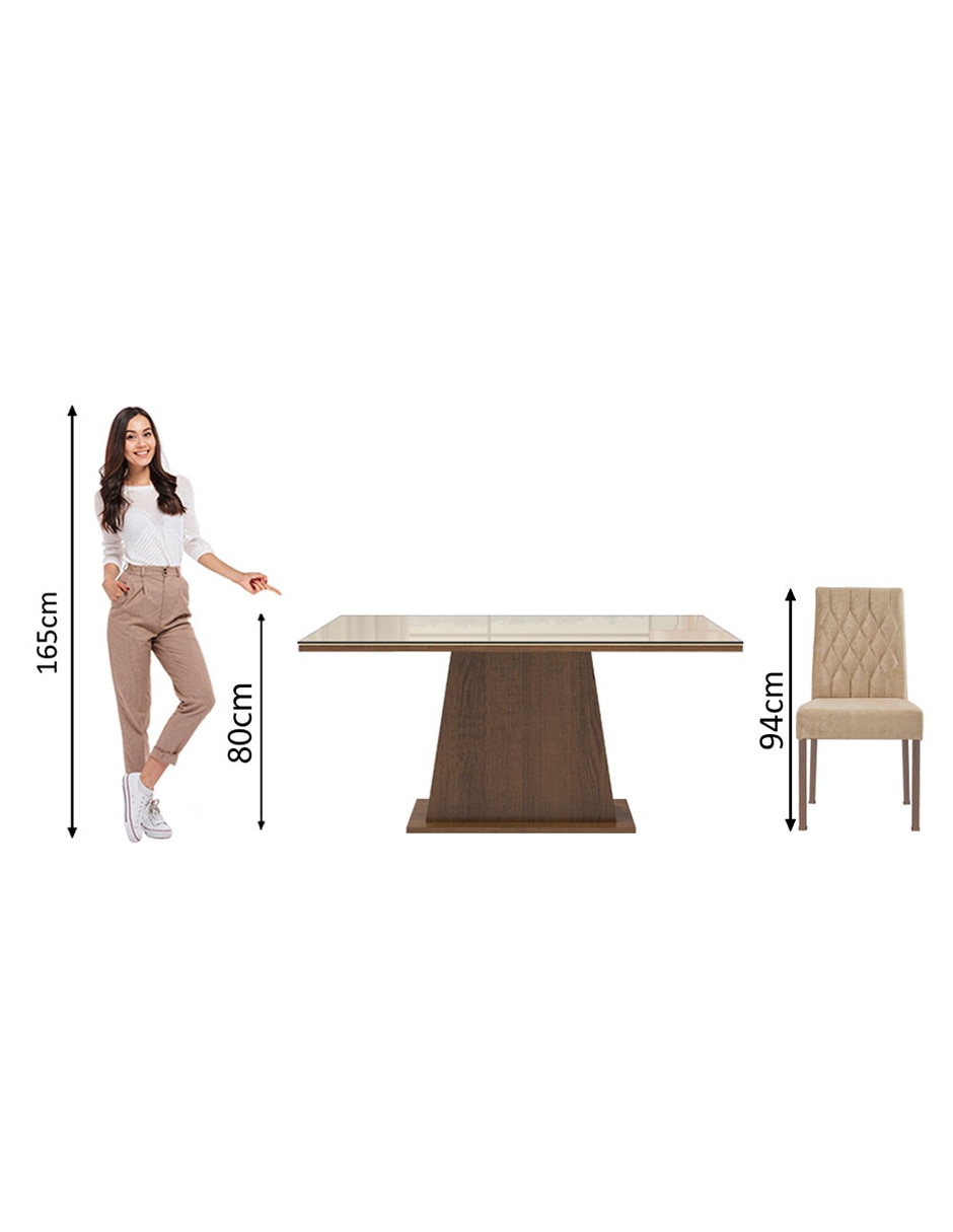 Comedor stéfani para 2 personas 9