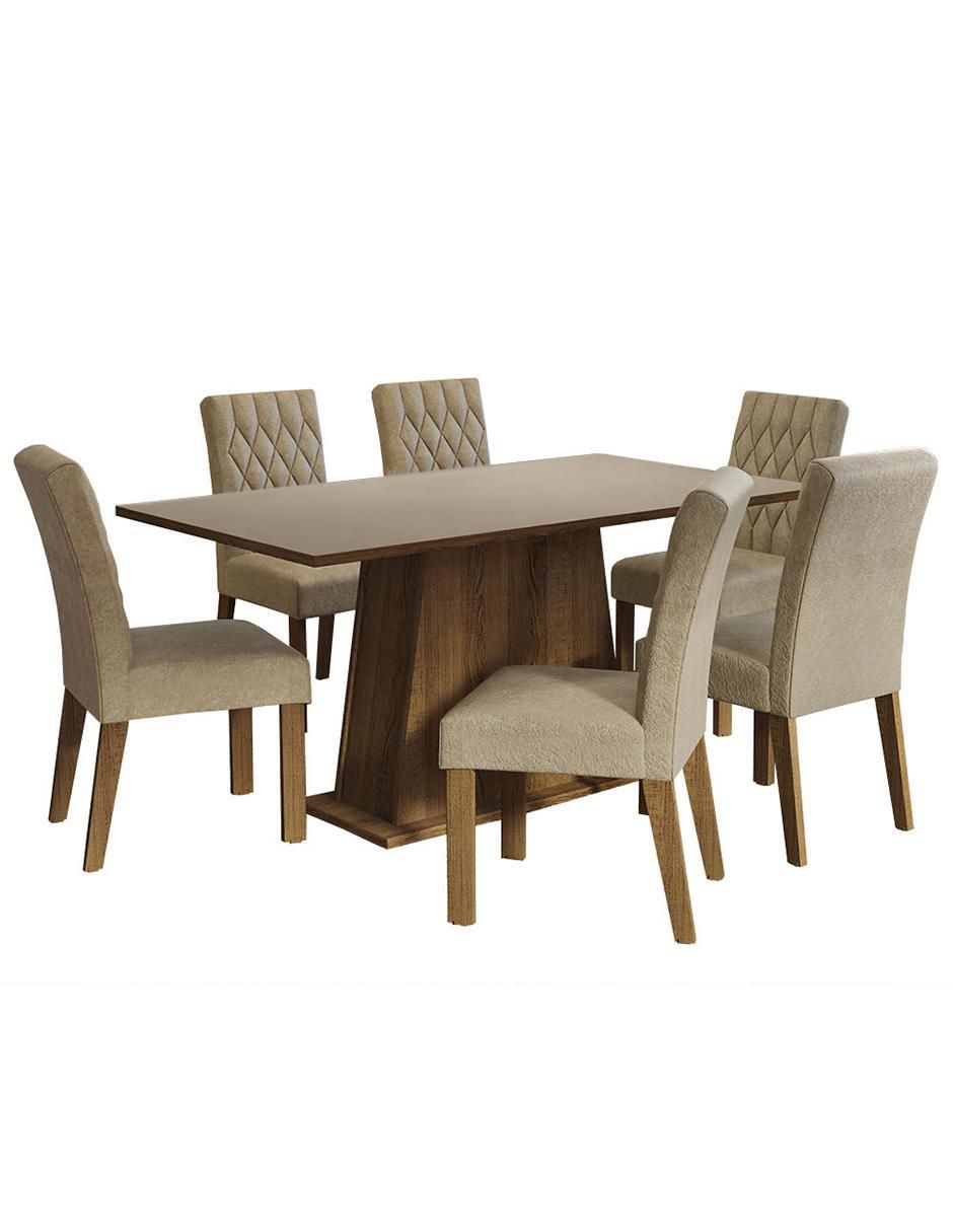 Comedor Britney Madesa para 6 personas