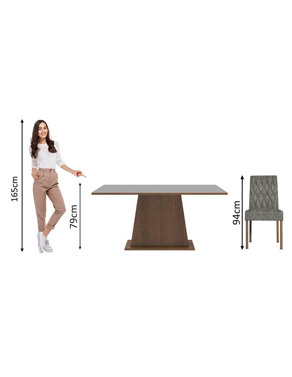 Comedor britney para 6 personas 5