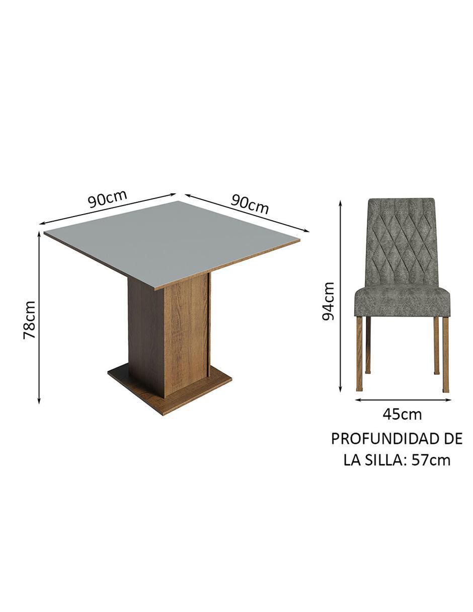 Comedor Livia Madesa para 4 personas