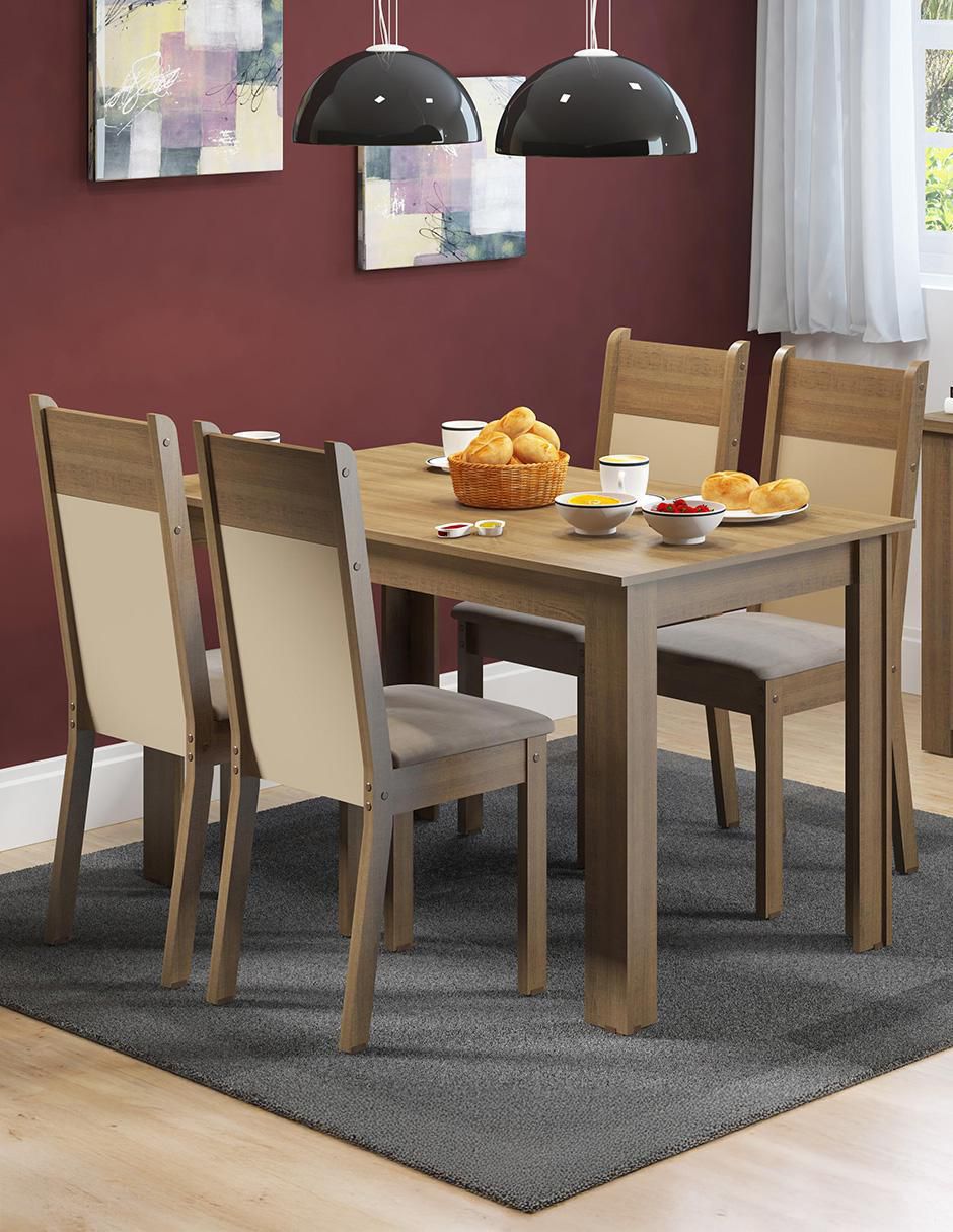Comedor Havana Madesa para 4 personas