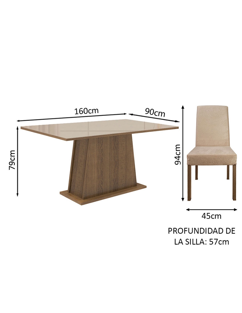 Comedor sabrina para 2 personas 12