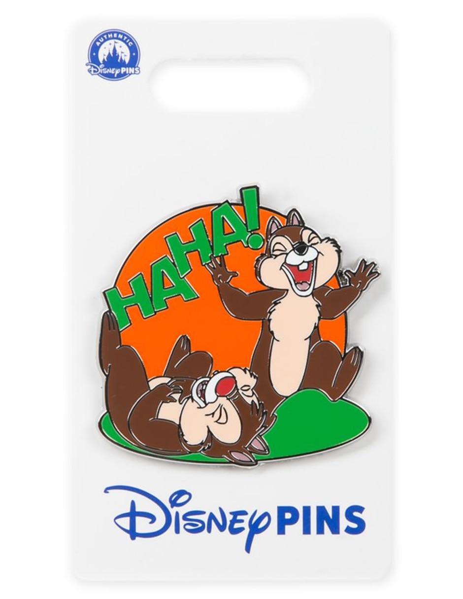 Pin Mickey And Friends de acero inoxidable Chip And Dale