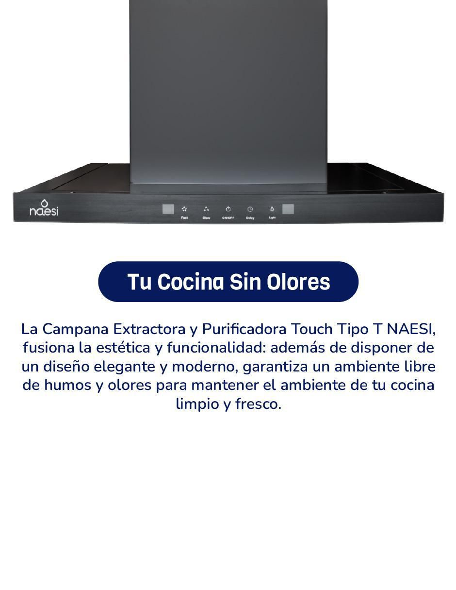 Campana de pared Naesi AN511 de acero