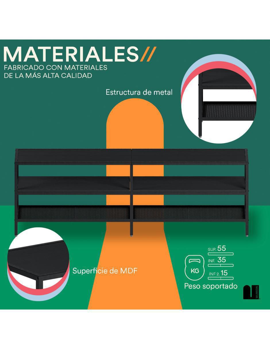 Mueble de TV armable de MDF 2