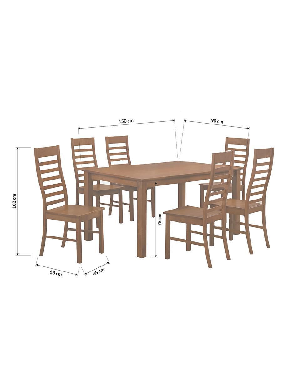 Comedor Atenea para 6 personas 6