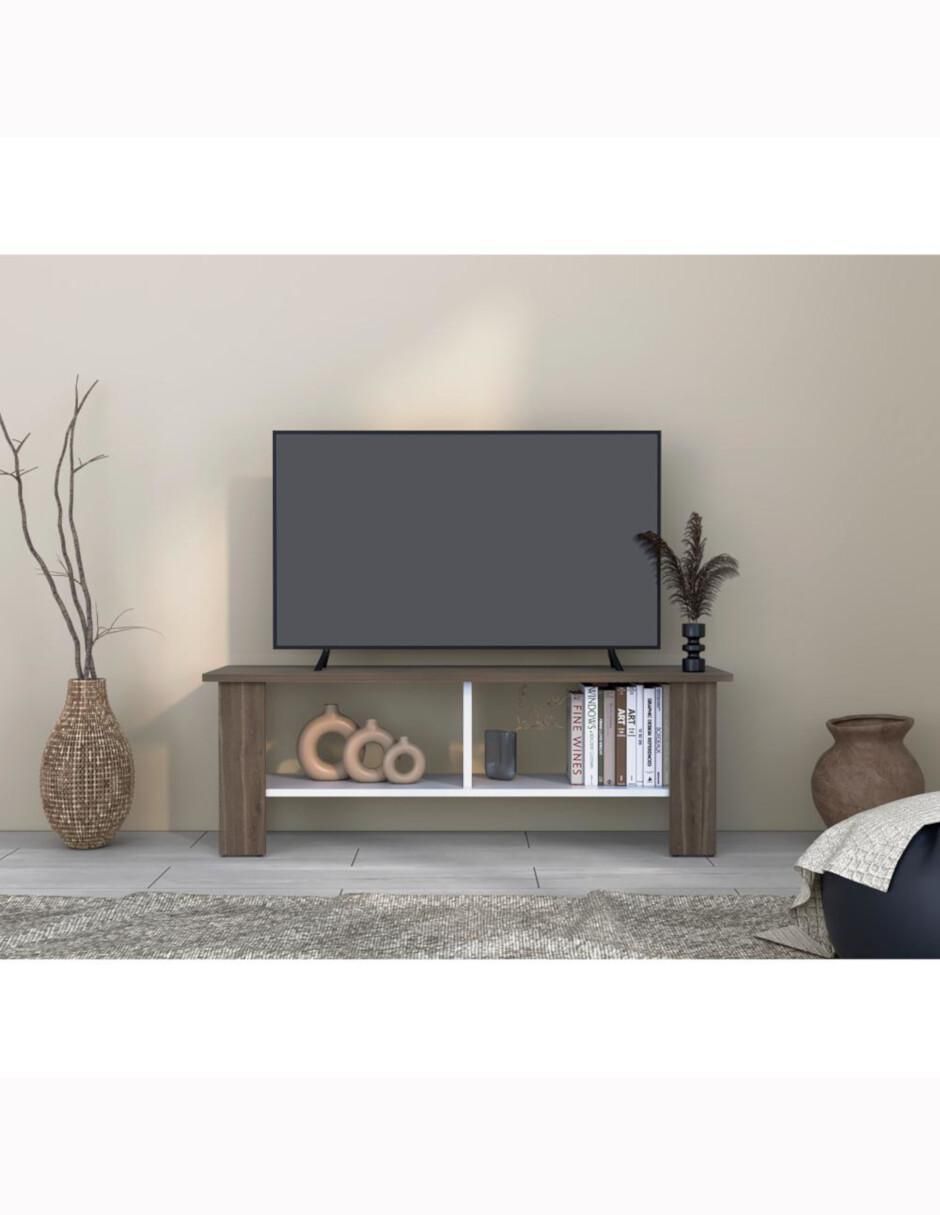 Mueble de TV armable Navik de melamina 7