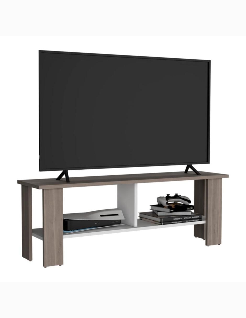 Mueble de TV armable Navik de melamina 6
