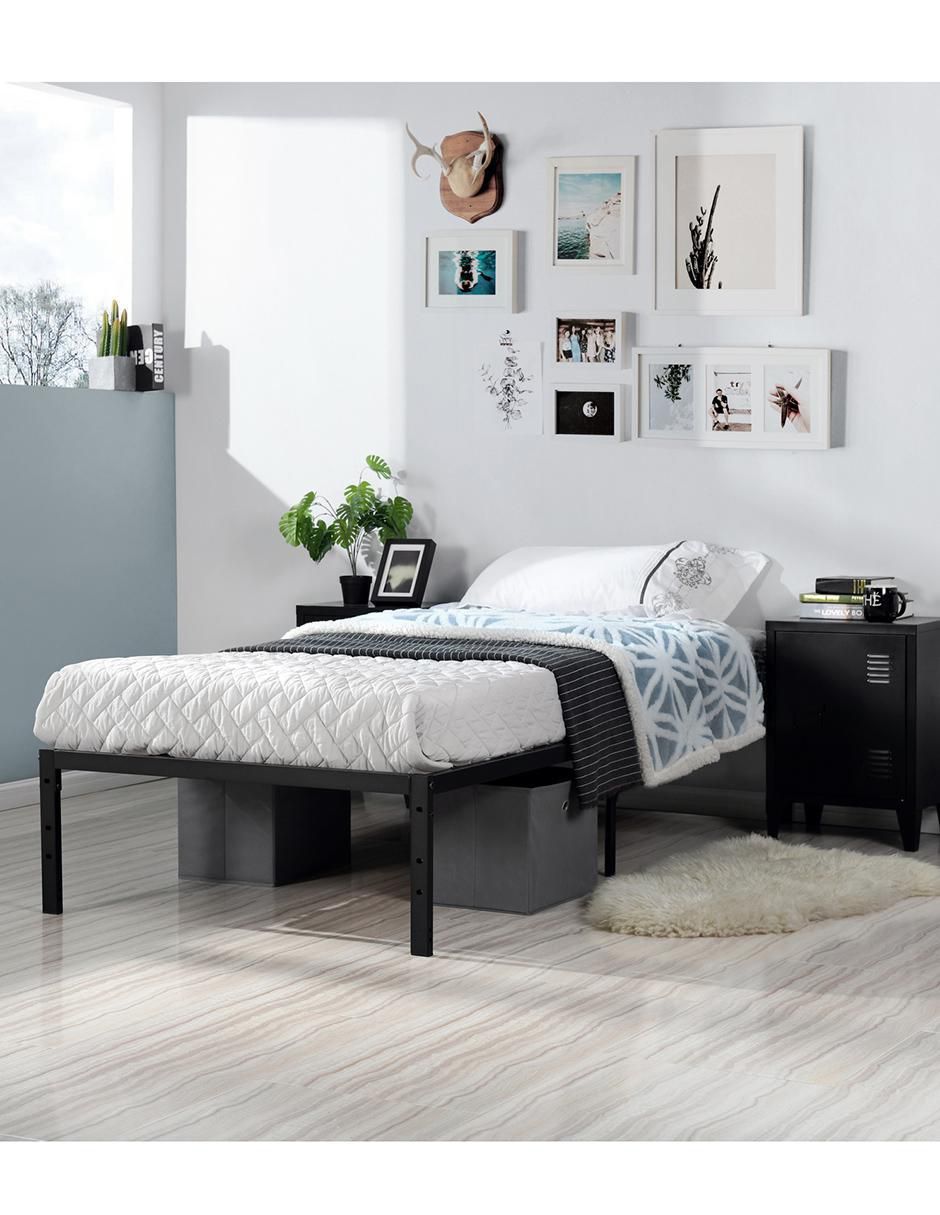 Base para cama armable Kiela de metal 9