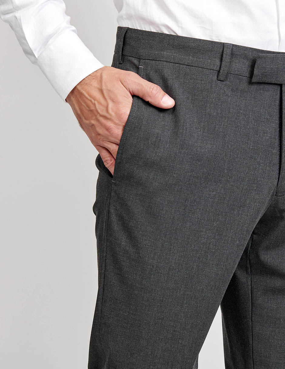 Pantalón slim Hilfiger de lana para hombre 2