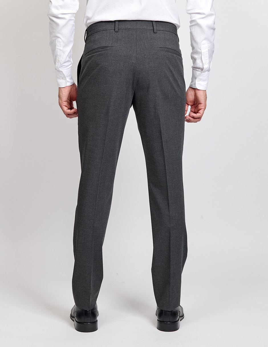 Pantalón slim Hilfiger de lana para hombre 4