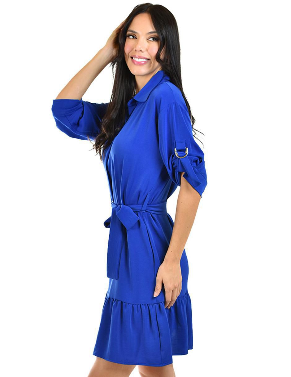 Vestido arriba rodilla casual para mujer 5