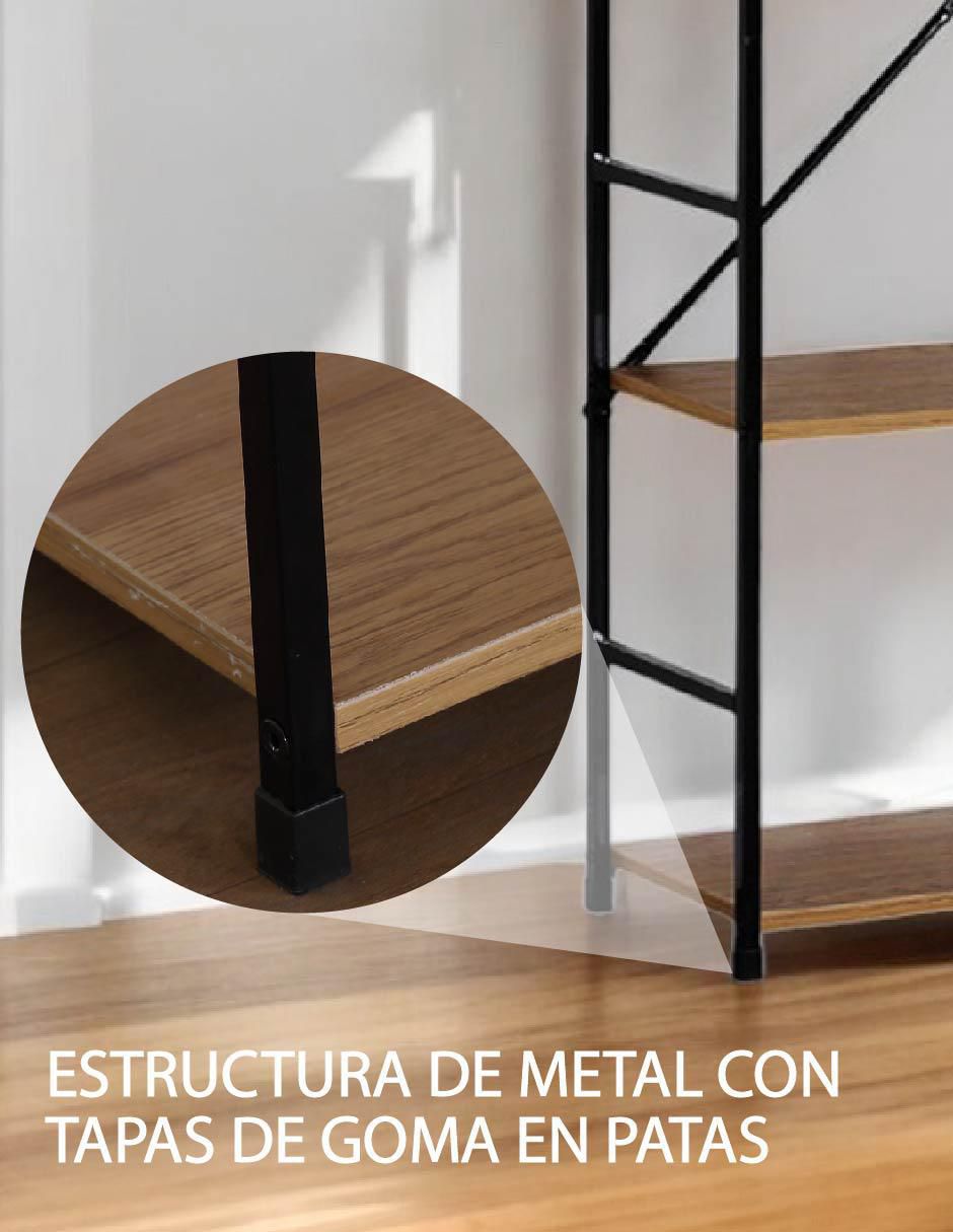 Librero armable de metal 3