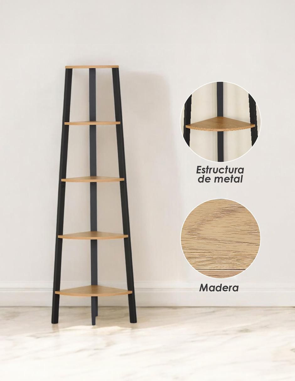 Librero armable de metal 5
