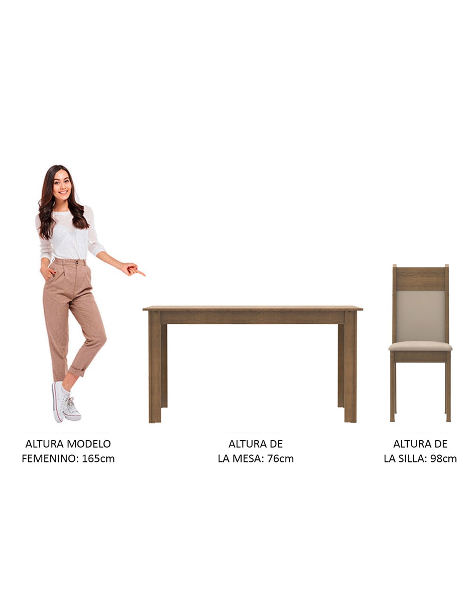 Comedor medelin para 6 personas 26