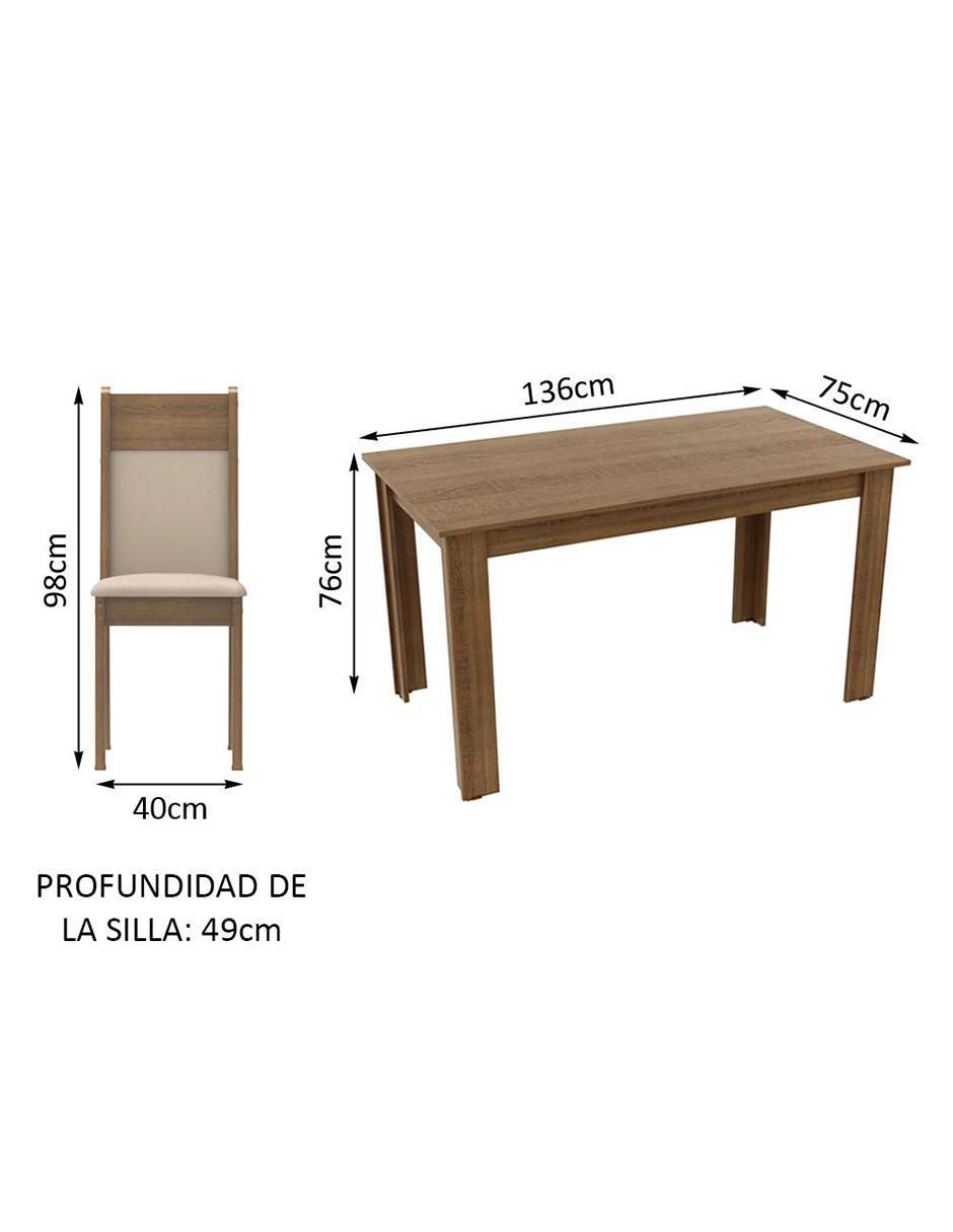 Comedor Cali para 4 personas 21