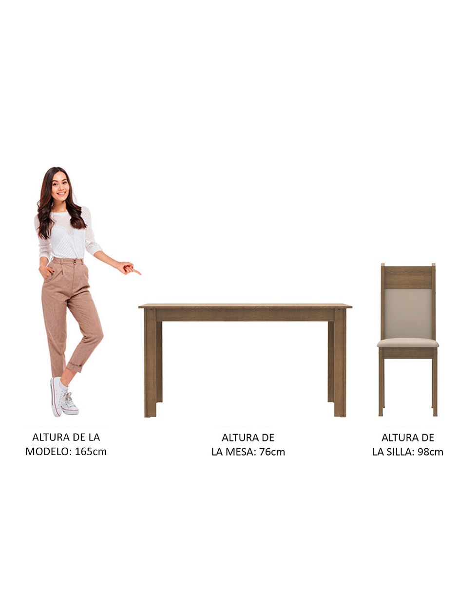 Comedor Cali para 4 personas 20