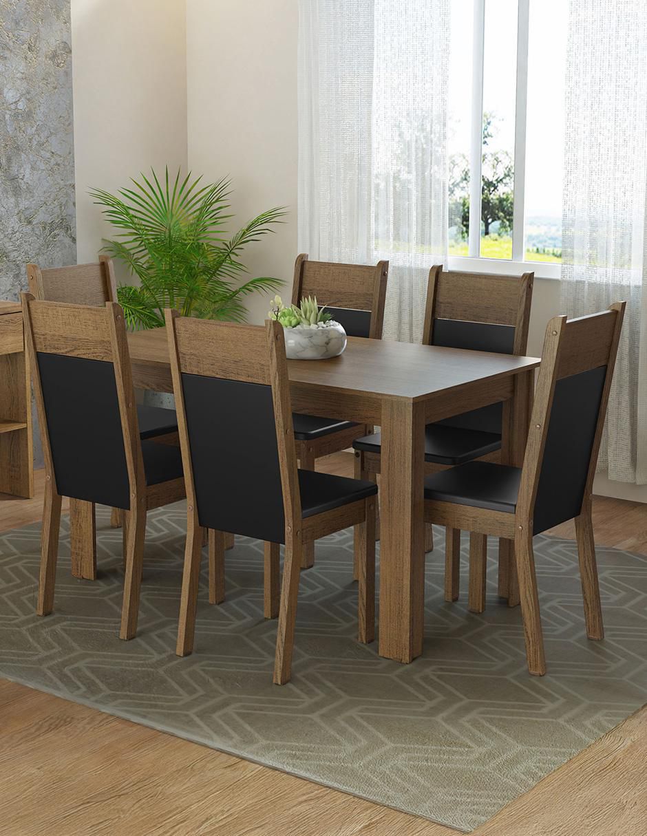 Comedor bahamas Madesa para 6 personas