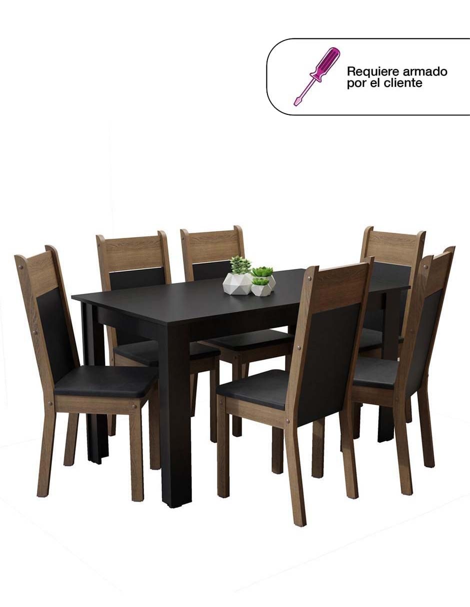 Comedor medelin Madesa para 6 personas