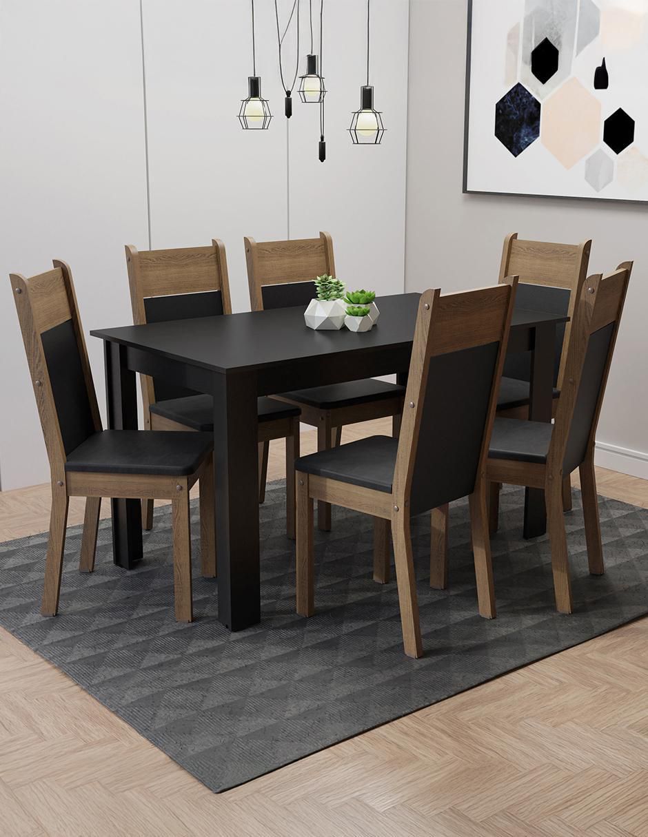 Comedor medelin Madesa para 6 personas