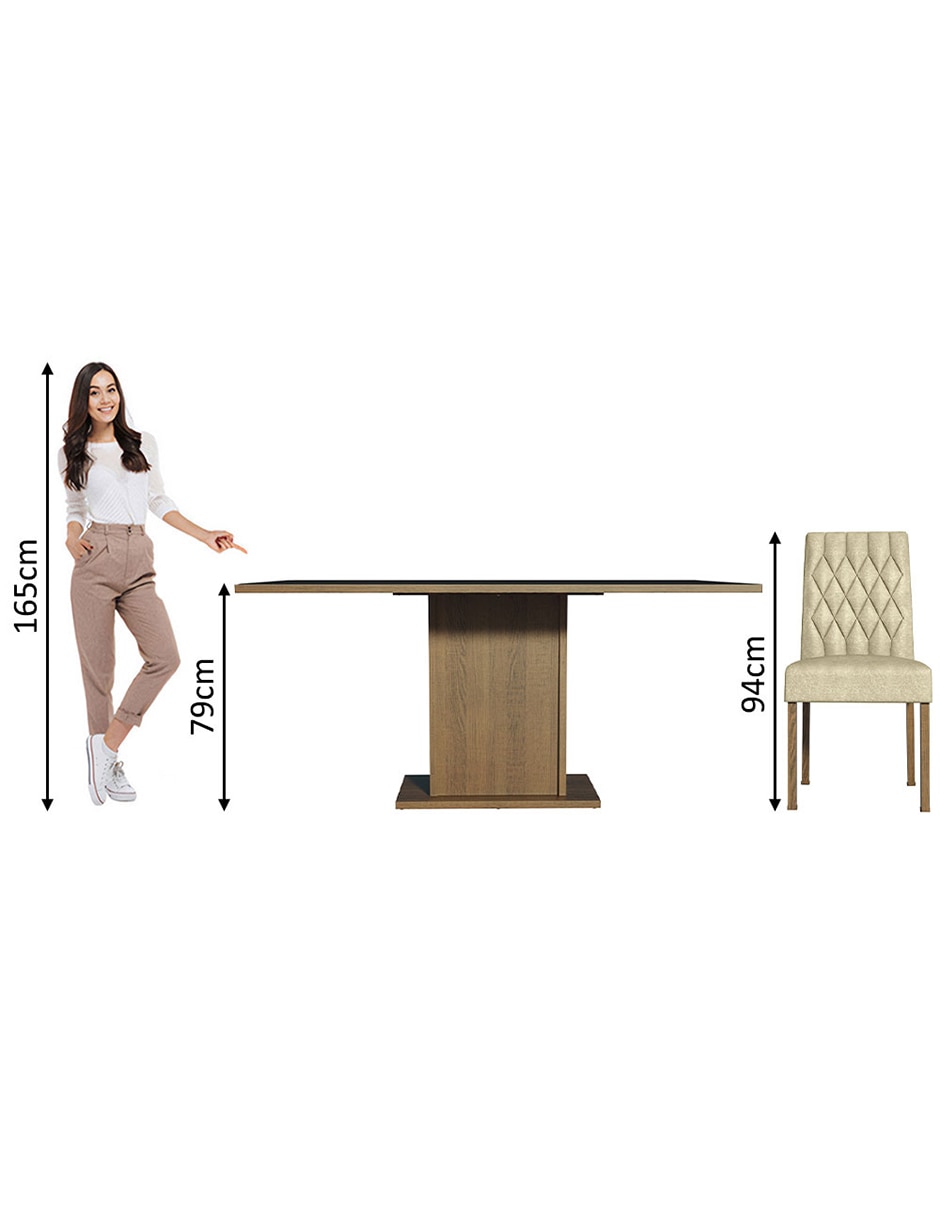 Comedor hanna para 6 personas 5