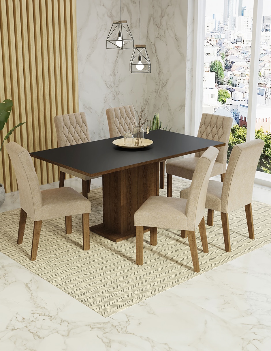 Comedor hanna para 6 personas 6
