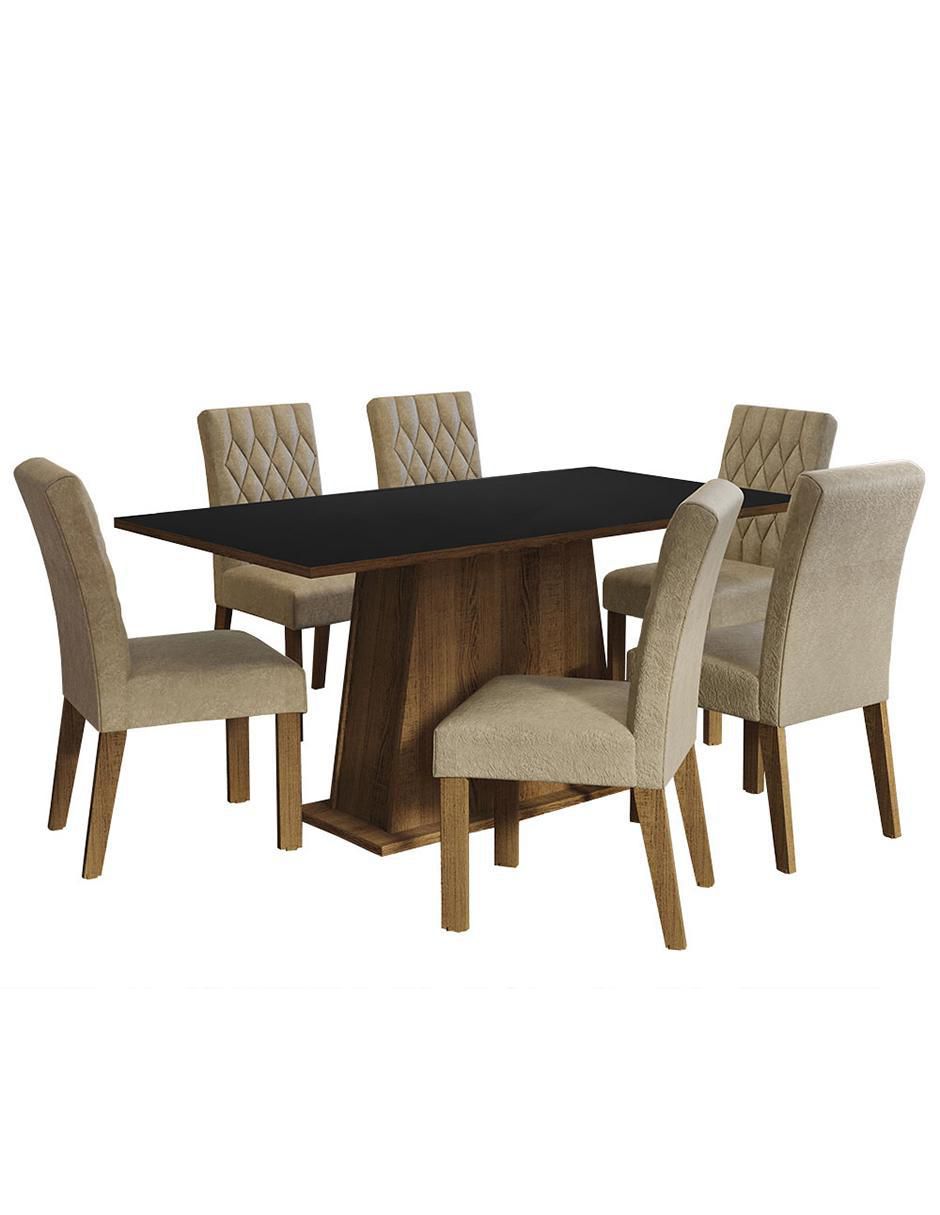 Comedor Britney para 6 personas Comedor Britney para 6 personas