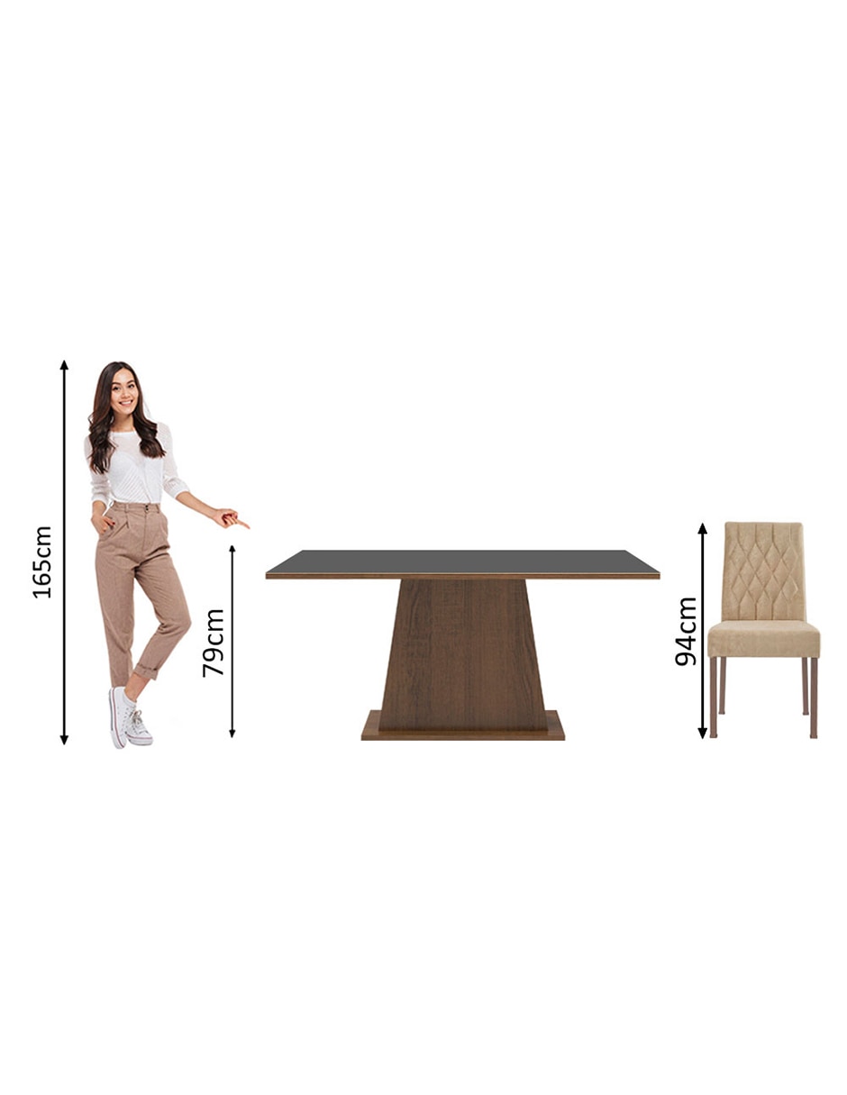 Comedor britney para 6 personas 9
