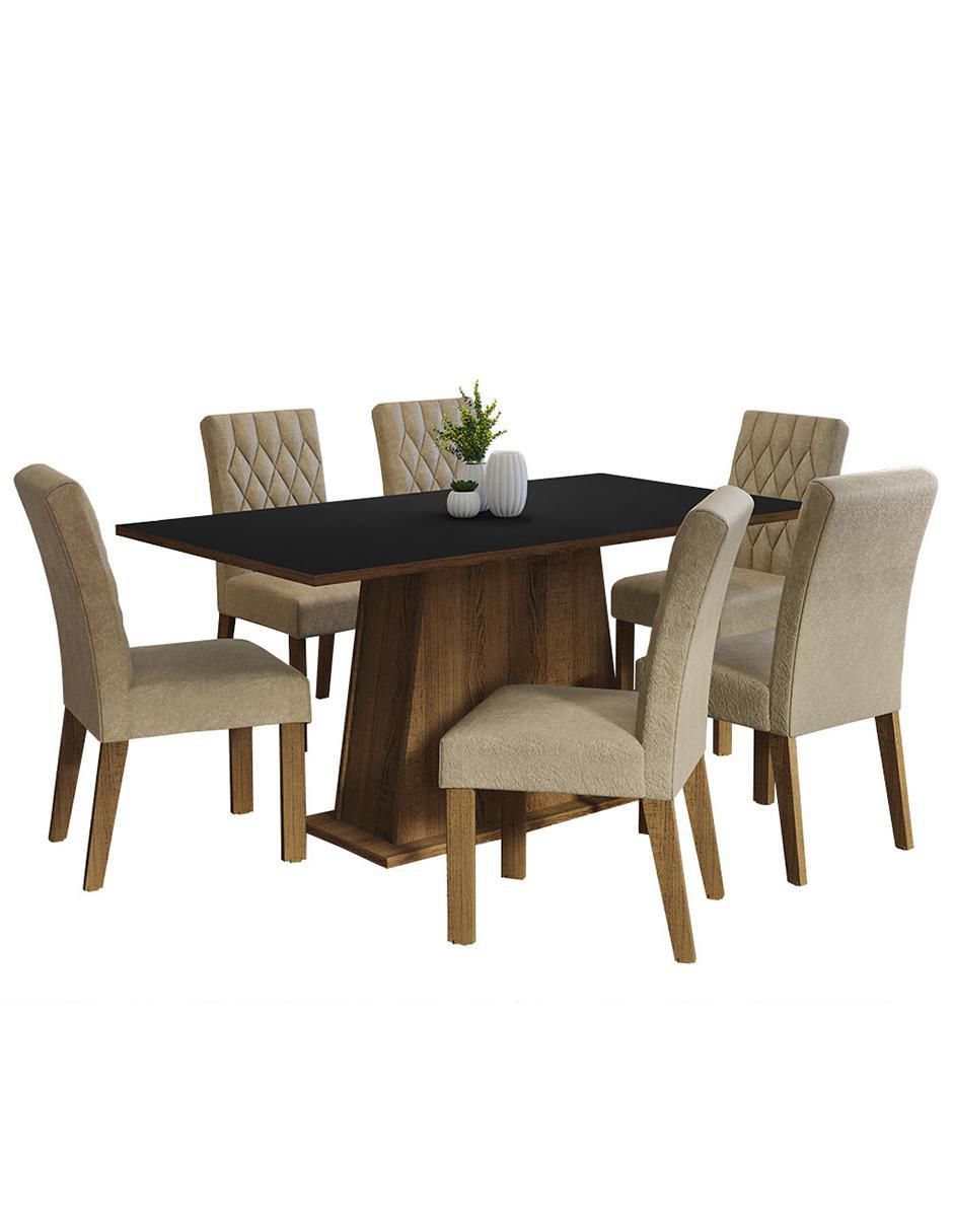 Comedor Britney para 6 personas Comedor Britney para 6 personas