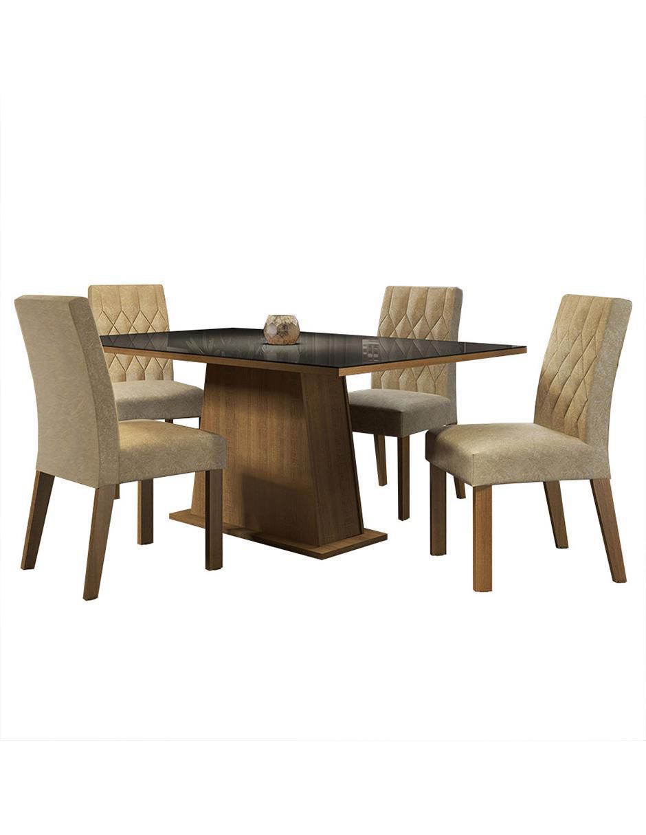 Comedor Aryeli para 4 personas