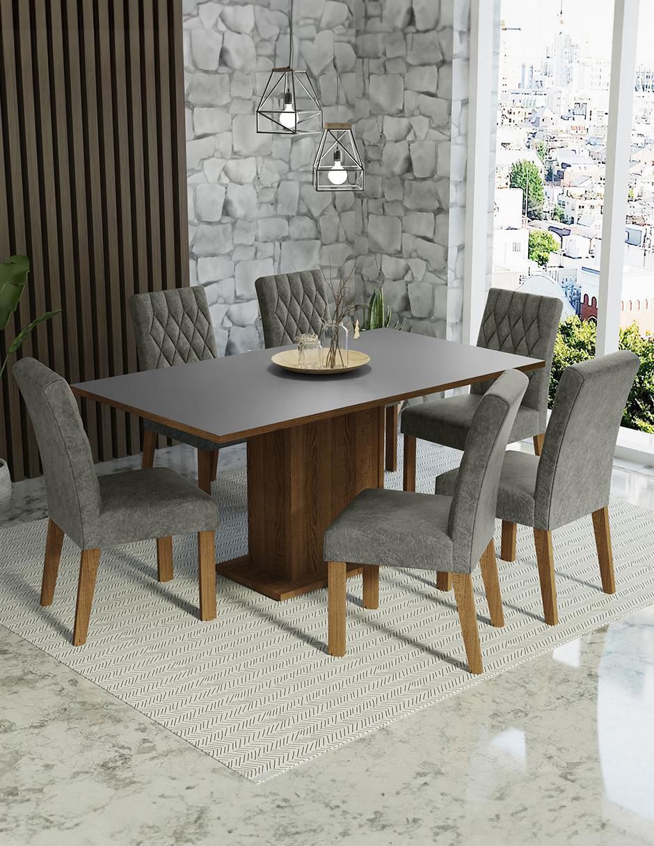Comedor Hanna Madesa para 6 personas