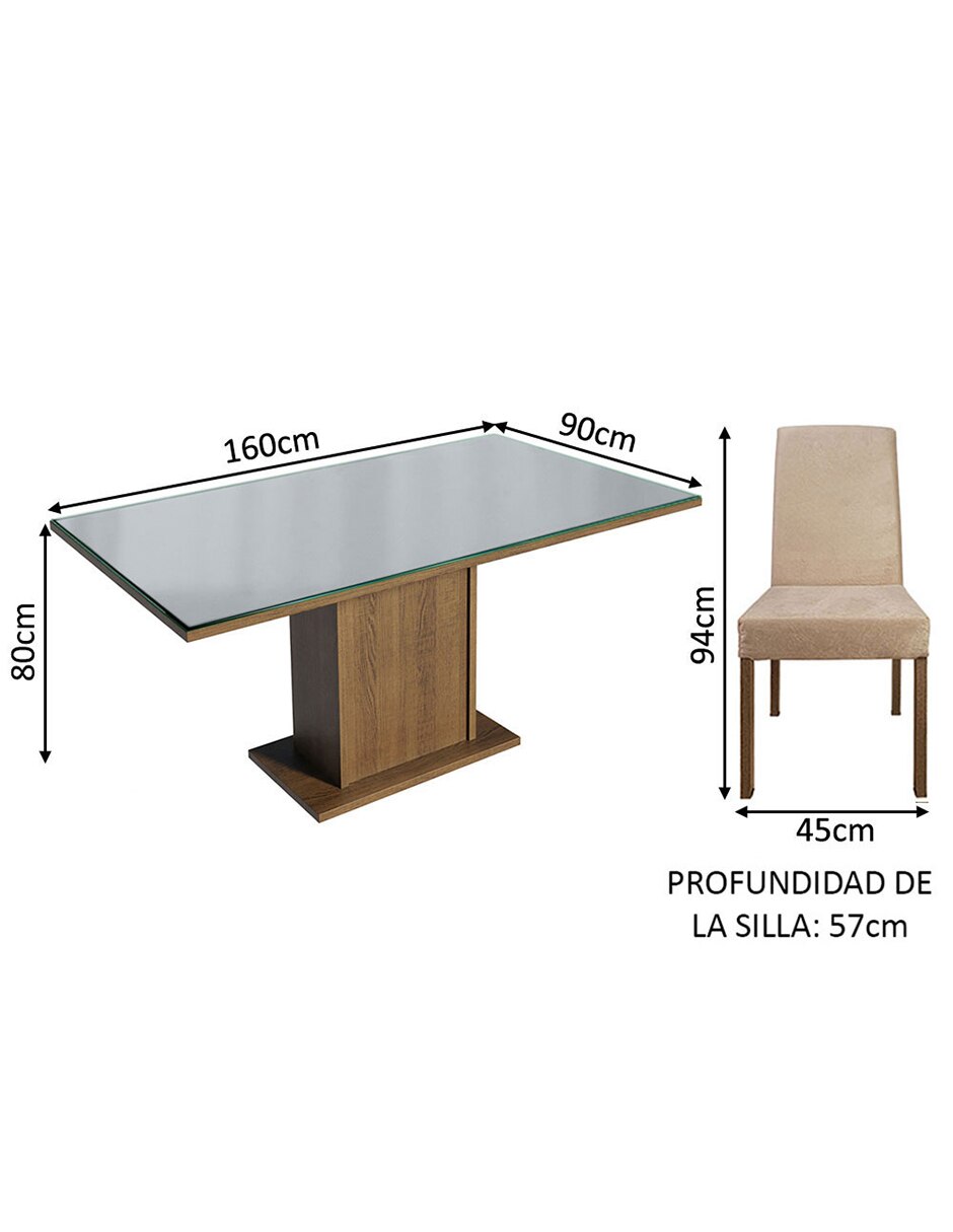 Comedor avril para 2 personas 12